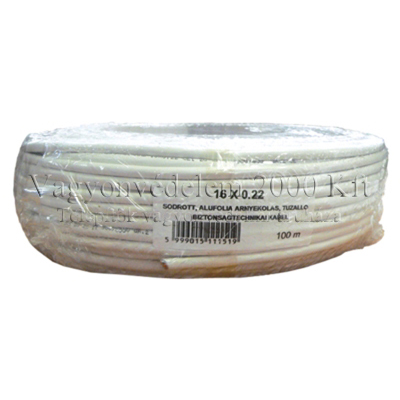 riasztóbolt, riasztobolt, RK 16x0.22 import olasz riasztókábel