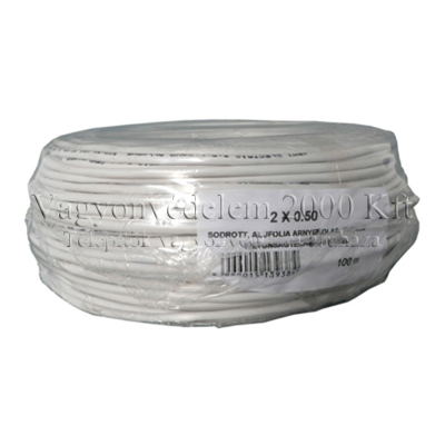 riasztóbolt, riasztobolt, RK 2x0.5 import olasz riasztókábel