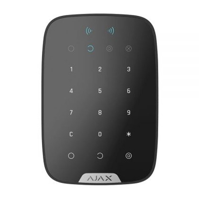 riasztóbolt, riasztobolt, AJAX Keypad Plus BL - vezeték nélküli proxy kezelő (fekete)