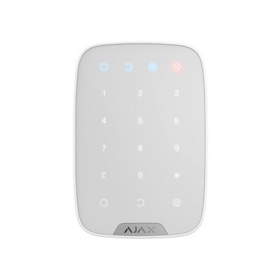 riasztóbolt, riasztobolt, AJAX Keypad WH - vezeték nélküli kezelő (fehér)