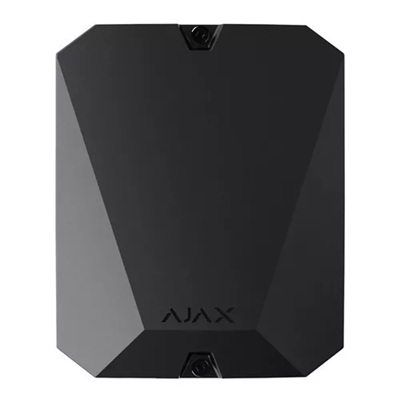 AJAX MultiTransmitter BL – vezetékes zóna integrálása (fekete)