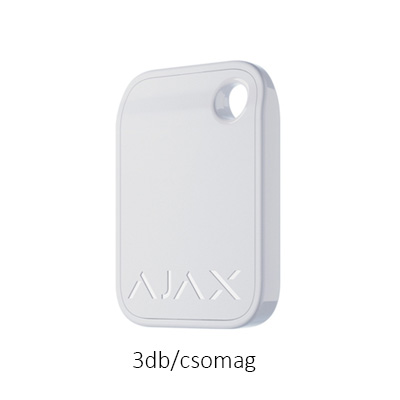 riasztóbolt, riasztobolt, AJAX TAG WH 3 fehér proxy tag (3db/csomag)