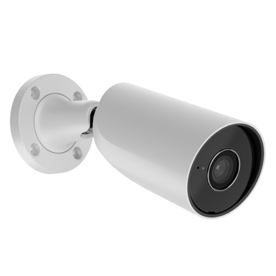 riasztóbolt, riasztobolt, AJAX BULLETCAM 8MP IP csőkamera (WH)