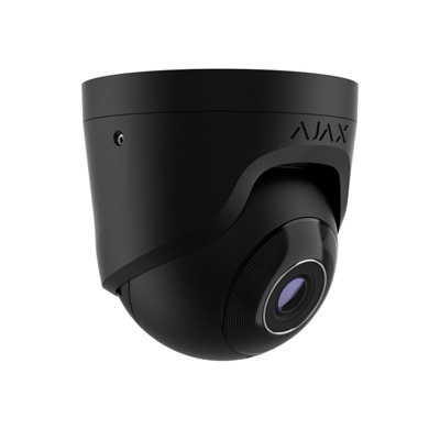 riasztóbolt, riasztobolt, AJAX TURRETCAM 8MP IP dome kamera (BL)