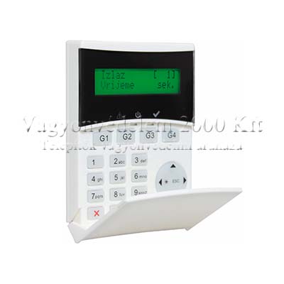 riasztóbolt, riasztobolt, AMC K-LCD light kezelő