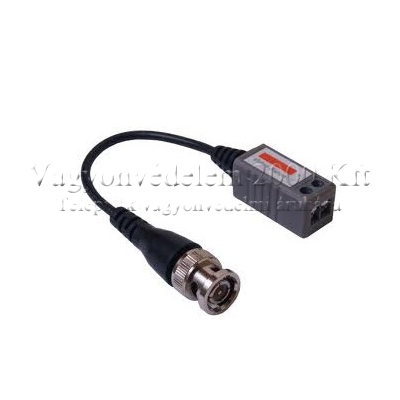 riasztóbolt, riasztobolt, AV12C Video Balun (Koax-UTP átalakító)