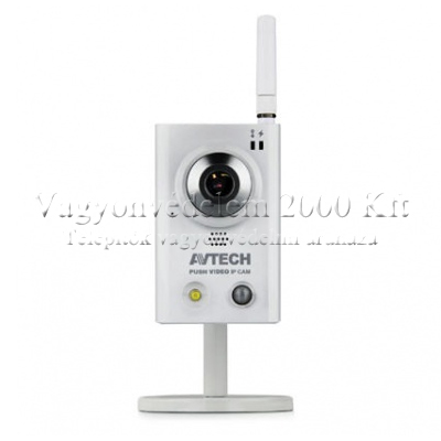 riasztóbolt, riasztobolt, AVTECH AVN815EZ/F38 1.3 megapixel HD PUSH VIDEO WLAN IP kamera