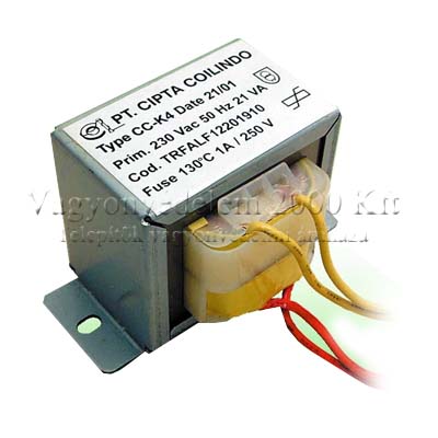 riasztóbolt, riasztobolt, Bentel trafó, 230V AC, 50Hz, 21VA