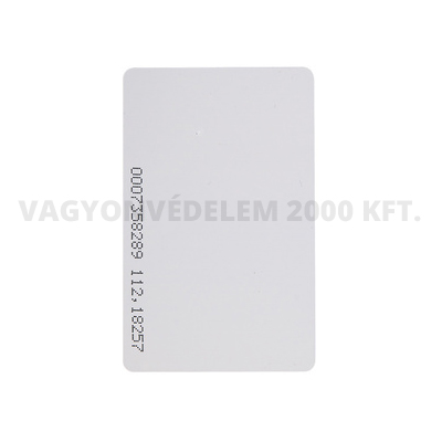 riasztóbolt, riasztobolt, CONTROL CON-CARD proximity kártya