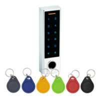 riasztóbolt, riasztobolt, CONTROL KIT-CON-RF rádiós, ujjlenyomatolvasós RFID kódzár