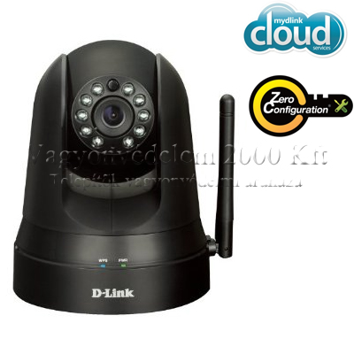 riasztóbolt, riasztobolt, D-Link DCS-5009L Wireless forgatható vezeték nélküli IP kamera