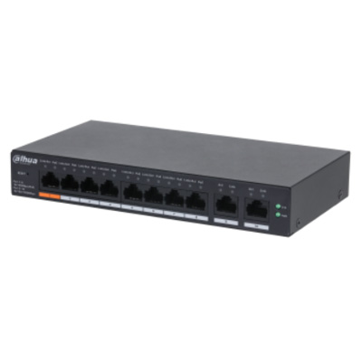 riasztóbolt, riasztobolt, DAHUA CS4010-8ET-110 PoE switch