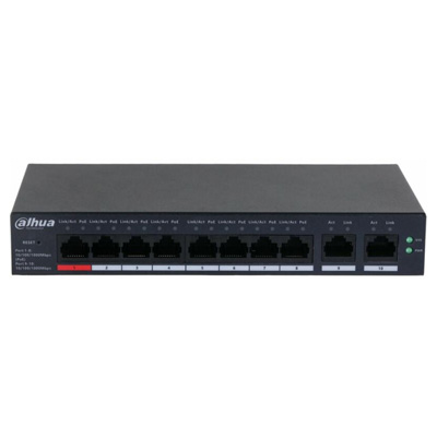 riasztóbolt, riasztobolt, DAHUA CS4010-8GT-110 PoE switch