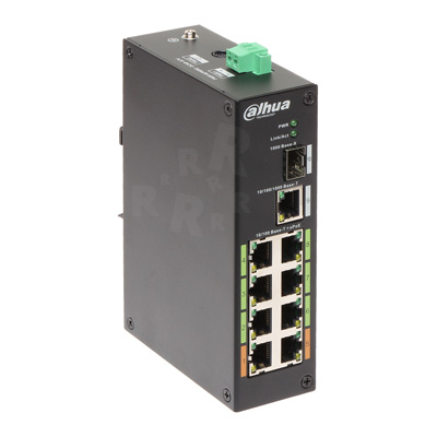 riasztóbolt, riasztobolt, DAHUA LR2110-8ET-120 PoE switch