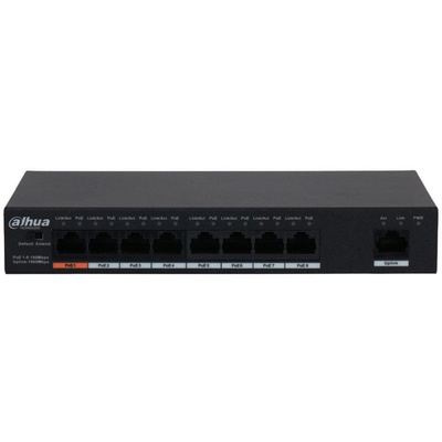 riasztóbolt, riasztobolt, DAHUA PFS3009-8ET1GT-96 PoE switch