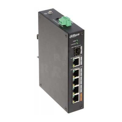 riasztóbolt, riasztobolt, DAHUA PFS3106-4ET-60 PoE switch