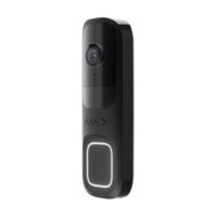 riasztóbolt, riasztobolt, AJAX DoorBell vezeték nélküli videó-kaputelefon, fekete