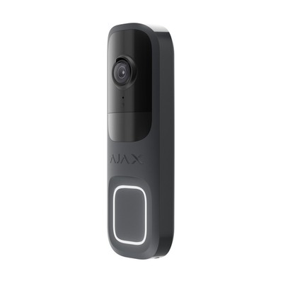 riasztóbolt, riasztobolt, AJAX DoorBell vezeték nélküli videó-kaputelefon, grafit (sötétszürke)