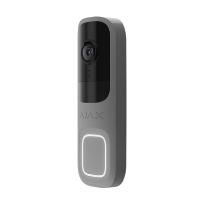 riasztóbolt, riasztobolt, AJAX DoorBell vezeték nélküli videó-kaputelefon, szürke