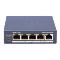 riasztóbolt, riasztobolt, HIKVISION DS-3E0505P-E/R 4 portos PoE extender