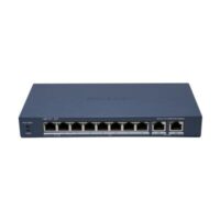riasztóbolt, riasztobolt, HIKVISION DS-3E1310HP-EI (B) PoE switch