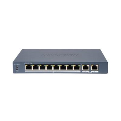 riasztóbolt, riasztobolt, HIKVISION DS-3E1310P-EI (B) PoE switch