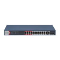riasztóbolt, riasztobolt, HIKVISION DS-3E1326P-EI (B) PoE switch