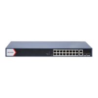 riasztóbolt, riasztobolt, HIKVISION DS-3E1520P-EI/M 20 portos gigabit PoE switch, 125 W, menedzselhető
