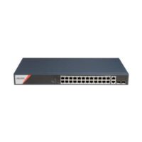 riasztóbolt, riasztobolt, HIKVISION DS-3E1528HP-SI-24P2T2F PoE switch