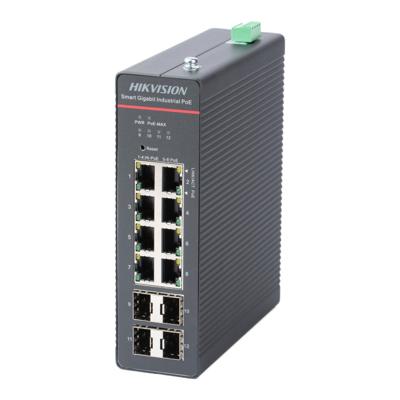 riasztóbolt, riasztobolt, HIKVISION DS-3T1512HP-SI-8P4FKIT(75W) PoE switch