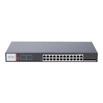 riasztóbolt, riasztobolt, HIKVISION DS-3T1528HP-SI-24P4F PoE switch