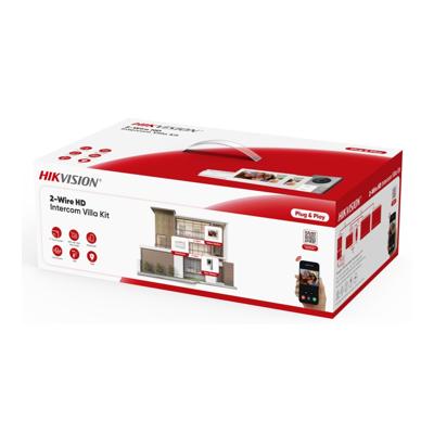 riasztóbolt, riasztobolt, HIKVISION DS-KIS705EY/2MONITORS IP kaputelefon szett