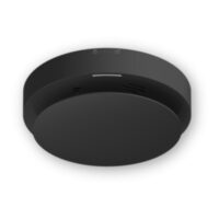 riasztóbolt, riasztobolt, HIKVISION DS-PD451SMK-WE/Black kombinált füst- és hőérzékelő, AX PRO központokhoz, 868 MHz, 2x CR123A, fekete