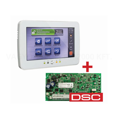 riasztóbolt, riasztobolt, DSC PACK-PC1832PCBE-PTK5507 riasztó csomag