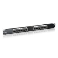 riasztóbolt, riasztobolt, EQUIP 16 port Patch panel (1U) - CAT65 (235316)