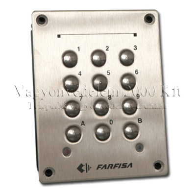 riasztóbolt, riasztobolt, FARFISA FA/FC32, kódzár