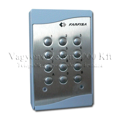 riasztóbolt, riasztobolt, FARFISA FA/FC42 beléptető, kódzár