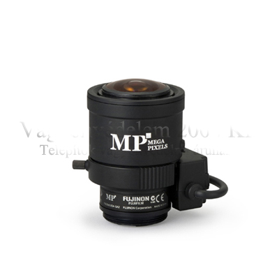 riasztóbolt, riasztobolt, Fujinon 2.2-6mm DC, F1.3, IR optika, 3.0MP IP objektív