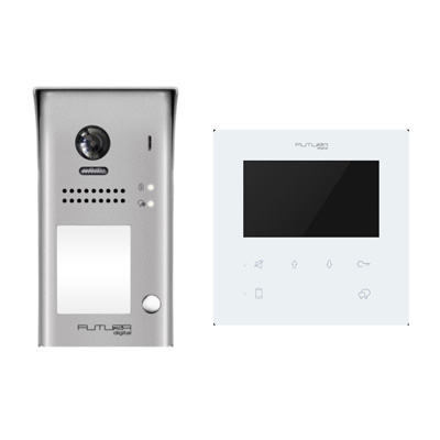 riasztóbolt, riasztobolt, FUTURA VFK-461/W startKIT kaputelefon szett