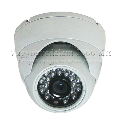 riasztóbolt, riasztobolt, GenesisPro GPRO 3260 infrás kültéri 960H dome kamera