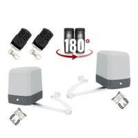 riasztóbolt, riasztobolt, gatePRO PAPILLON WiFi 250 karos kétszárnyú kapunyitó szett