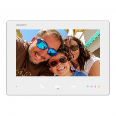 riasztóbolt, riasztobolt, HIKVISION DS-KH7300EY-TE2/White 7-coll beltéri egység