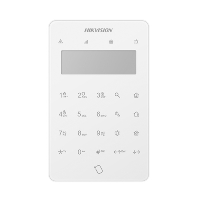 riasztóbolt, riasztobolt, HIKVISION AX Hybrid PRO 2.0 DS-PK501LTM-HWE LCD kezelő