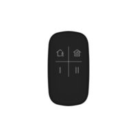 riasztóbolt, riasztobolt, HIKVISION AX PRO DS-PKF1-WE/BLACK távirányító