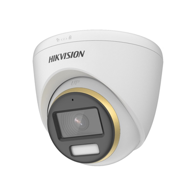riasztóbolt, riasztobolt, Hikvision DS-2CE72DF3T-FS ColorVu 2MP Turbo HD dome kamera
