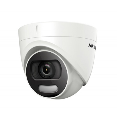 riasztóbolt, riasztobolt, Hikvision DS-2CE72HFT-F28 5MP Colorvu Turbo HD dome kamera