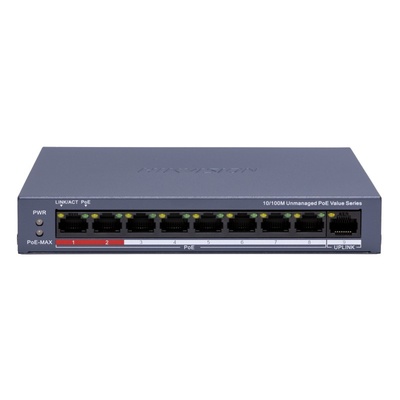 riasztóbolt, riasztobolt, HIKVISION DS-3E0109P-E/M (C) PoE Switch