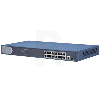 riasztóbolt, riasztobolt, Hikvision DS-3E0518P-E PoE switch