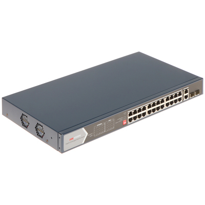 riasztóbolt, riasztobolt, Hikvision DS-3E0528HP-E PoE Switch