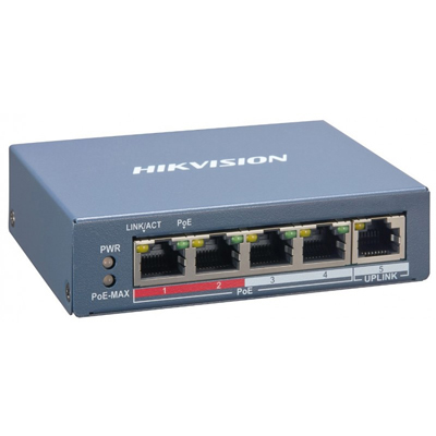 riasztóbolt, riasztobolt, Hikvision DS-3E1105P-EI/M PoE Switch
